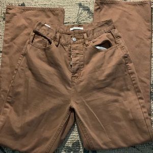 brown pacsun bootcut jeans